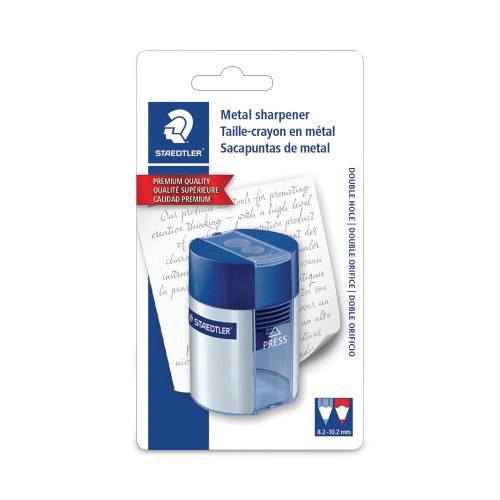 Staedtler Handheld Manual Double-Hole Plastic Sharpener