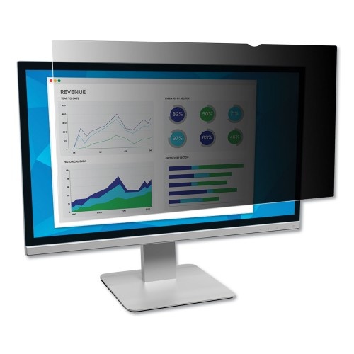 3M Frameless Blackout Privacy Filter for 17" Flat Panel Monitor