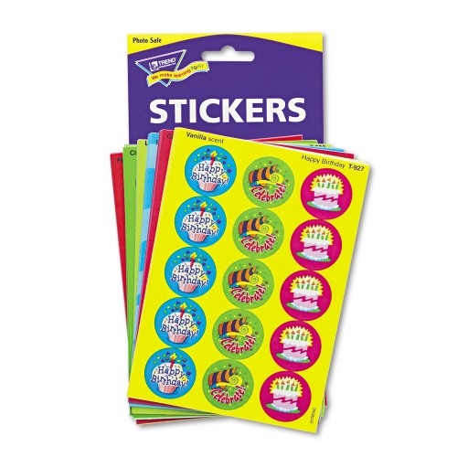 TREND Stinky Stickers Variety Pack, Holidays and Seasons, Assorted Colors, 435/Pack