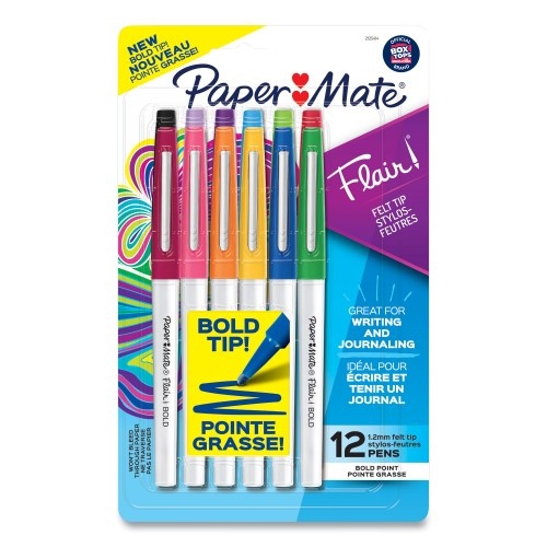 Paper Mate Flair Felt Tip Porous Point Pen - Bold and Vibrant Writing Made Easy
