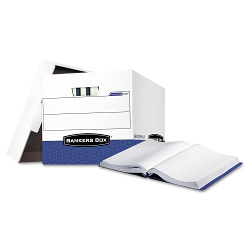 Bankers Box Data-Pak Storage Boxes, Letter Files, 13.75" x 17.75" x 13"