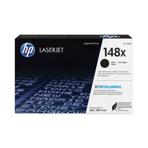 Hp 148X, High-Yield Black Original Laserjet Toner Cartridge