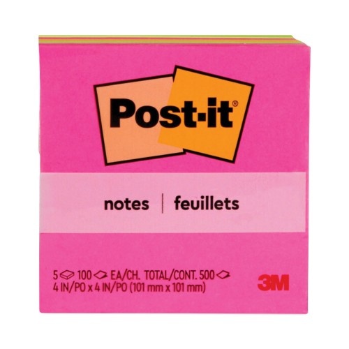 Post-it Original Pads in Poptimistic Collection Colors