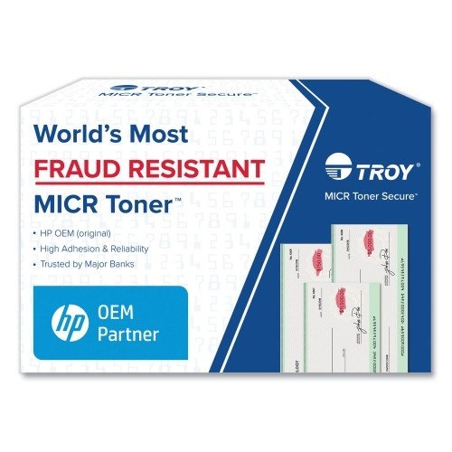 Troy 43X High-Yield MICR Toner Secure, Alternative for HP C8543X, Black