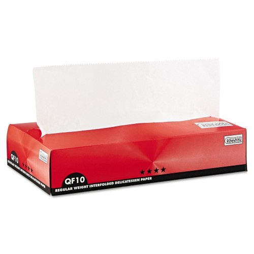 Bagcraft QF10 Interfolded Dry Wax Deli Paper