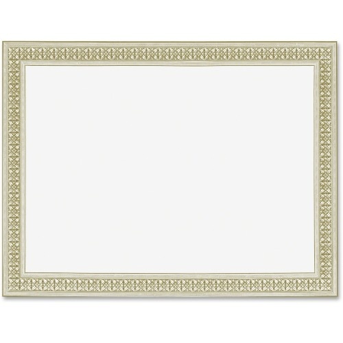 Franklincovey Geographics Gold Foil Stamped Flourish Design Award Certificate