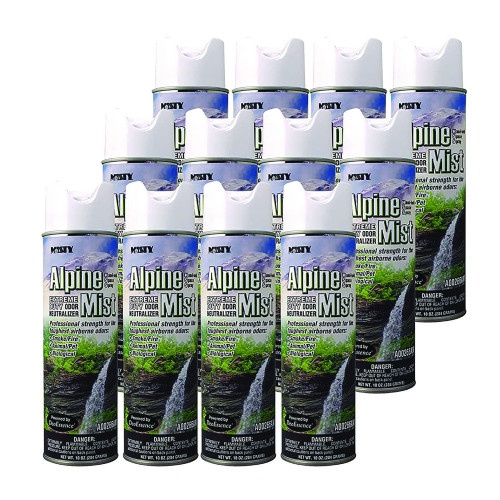 Misty Hand-Held Odor Neutralizer, Alpine Mist, 10 Oz Aerosol Spray