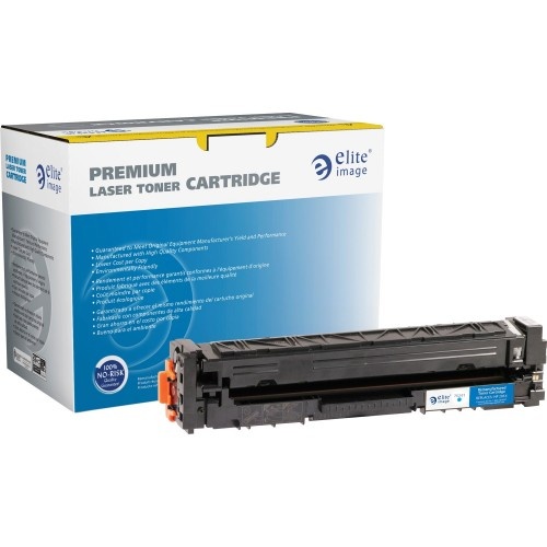 Elite Image Remanufactured High Yield Laser Toner Cartridge - Alternative for HP 201X Cyan