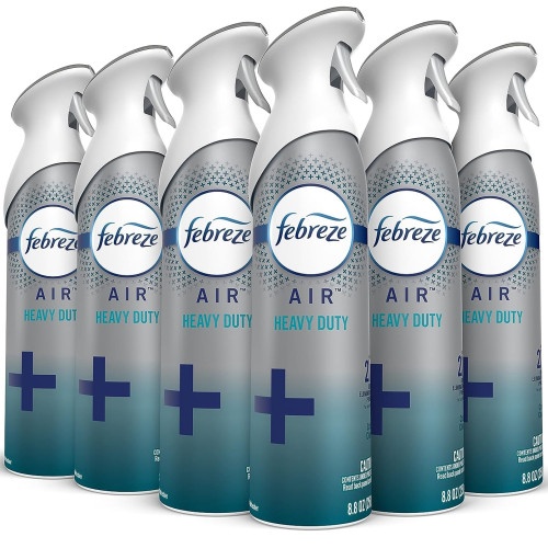 Febreze Air, Heavy Duty Crisp Clean, 8.8 Oz Aerosol Spray