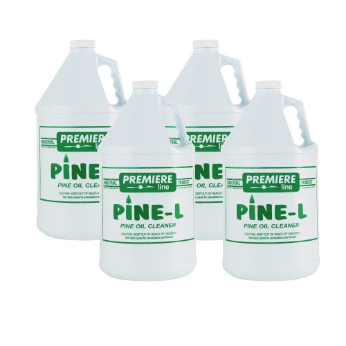Kess Premier Pine L Cleaner/Deodorizer, Pine Oil, 1 Gal Bottle, 4/Carton