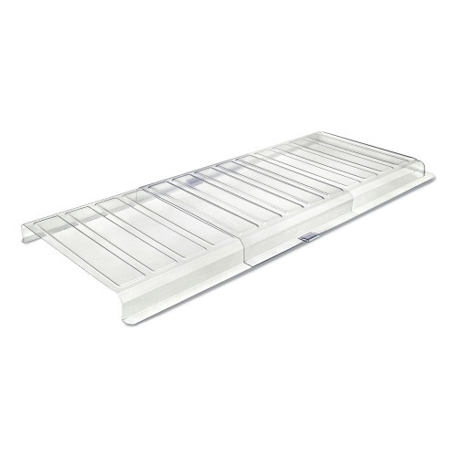 Deflecto Under Furniture Air Deflector, 11 x 20 x 1.25, Clear
