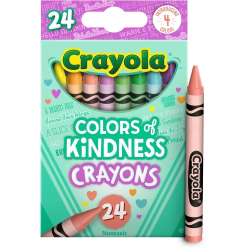 Crayola Colors of Kindness Crayons - 24 Pack
