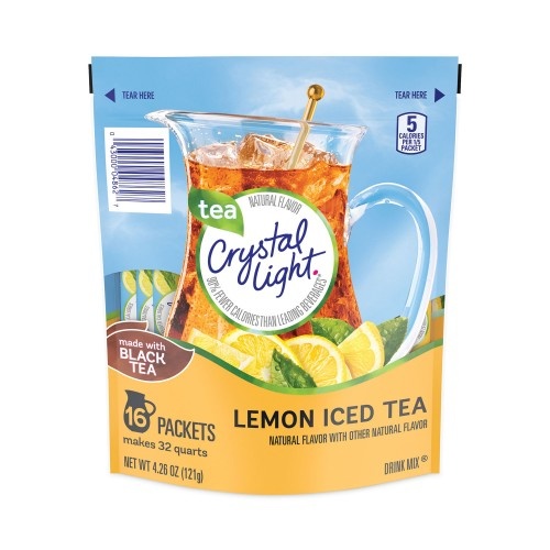 Crystal Light Iced Tea Flavored Drink Mix Pitcher Packs