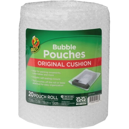 Duck Bubble Pouch Mailers - Self-Sealing and Moisture Proof Protection