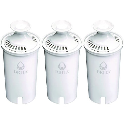Brita Water Filter Pitcher Advanced Replacement Filters, 3/Pack