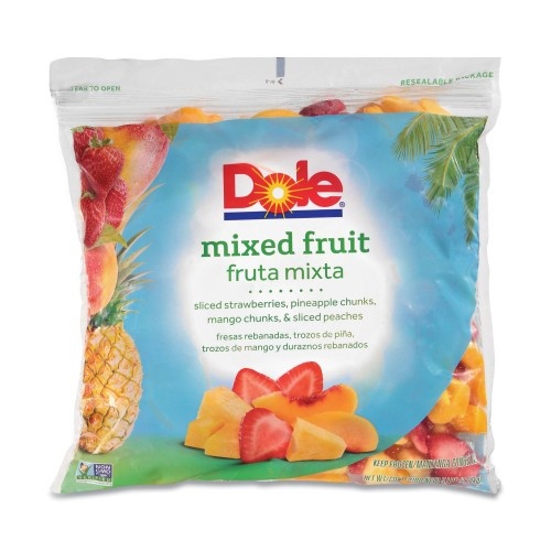 Dole Frozen Mixed Fruit, 5 Lb Bag - Non-GMO, Vegan, Kosher
