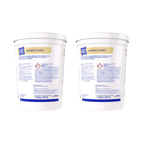 Easy Paks Neutral Cleaner - 0.5 Oz Packet, 90/Tub, 2 Tubs/Carton