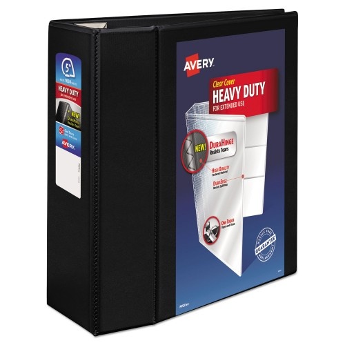 Avery Heavy-Duty View Binder with Durahinge and Locking One Touch EZD Rings