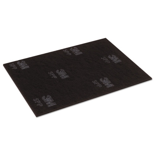 Boardwalk Stripping Floor Pads 16" Diameter Black 5/Carton
