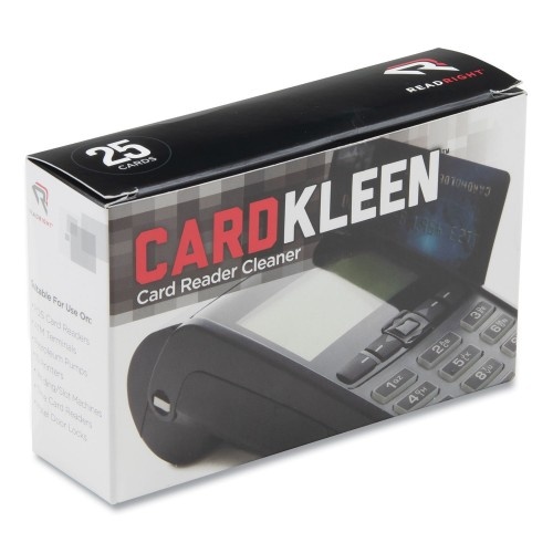 Read Right Cardkleen Presaturated Magnetic Head Cleaning Cards