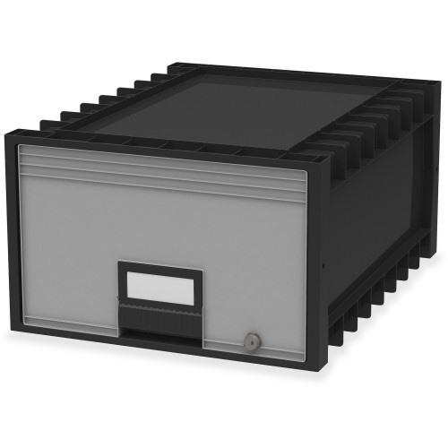 Storex Archive Storage Box - Heavy Duty Stackable Storage Case