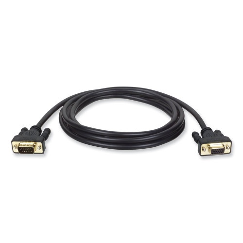 Tripp Lite VGA Monitor Extension Cable, 6 Ft, Black