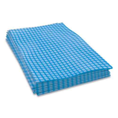 Cascades Tuff-Job Foodservice Towels - 12 x 24, Blue/White, 200/Carton