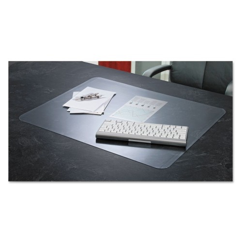 Artistic Krystalview Desk Pad with Antimicrobial Protection, Matte Finish, 36 x 20, Clear