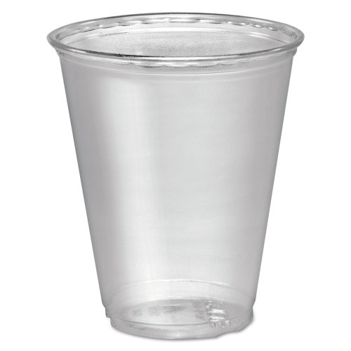 Solo Ultra Clear Cups, 7 Oz, PET, 50/Bag, 20 Bags/Carton