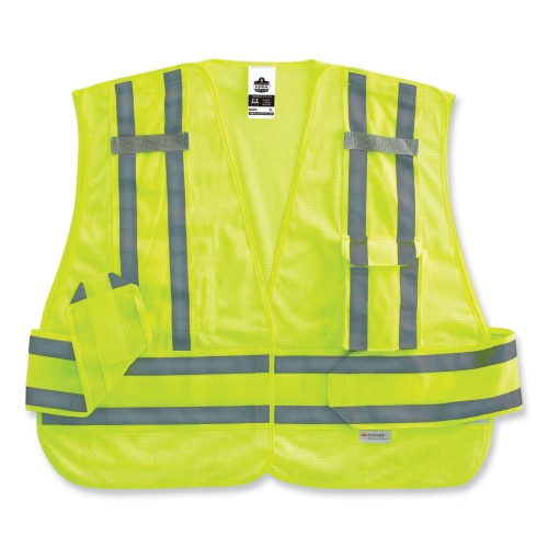 Ergodyne Glowear 8244Psv Class 2 Expandable Public Safety Hook And Loop Vest