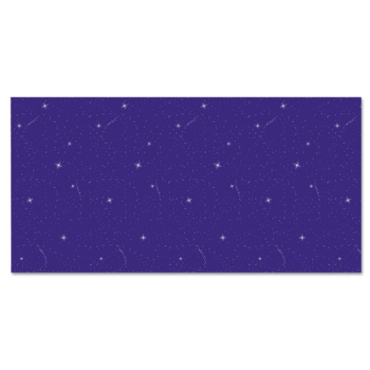 Pacon Fadeless Designs Night Sky Bulletin Board Paper - 48" x 50 ft Roll