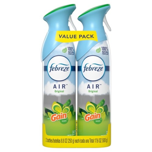 Febreze Air Gain Original 8.8 Oz Aerosol Spray 2/Pack