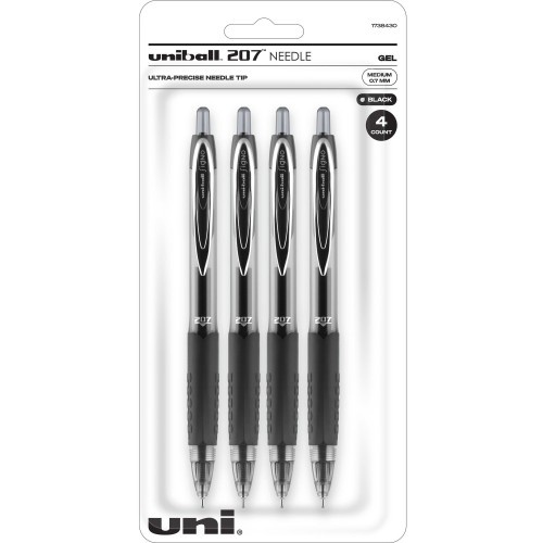 Uni-Ball Uniball 207 Needle Gel Pens