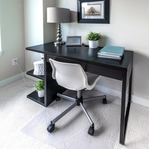 Cleartex Ultimat Plush Pile Carpet Polycarbonate Rectangular Chair Mat