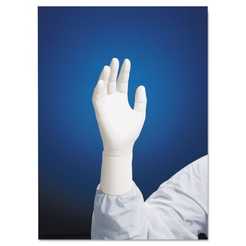 Kimtech G5 Nitrile Gloves, Powder-Free, Large, White, 1,000/Carton