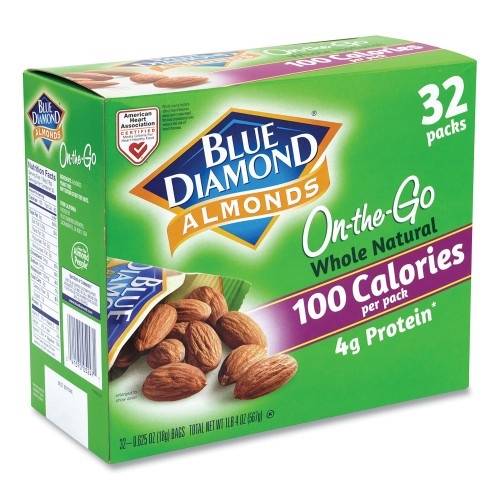 BlueDiamond Whole Natural Almonds On-The-Go
