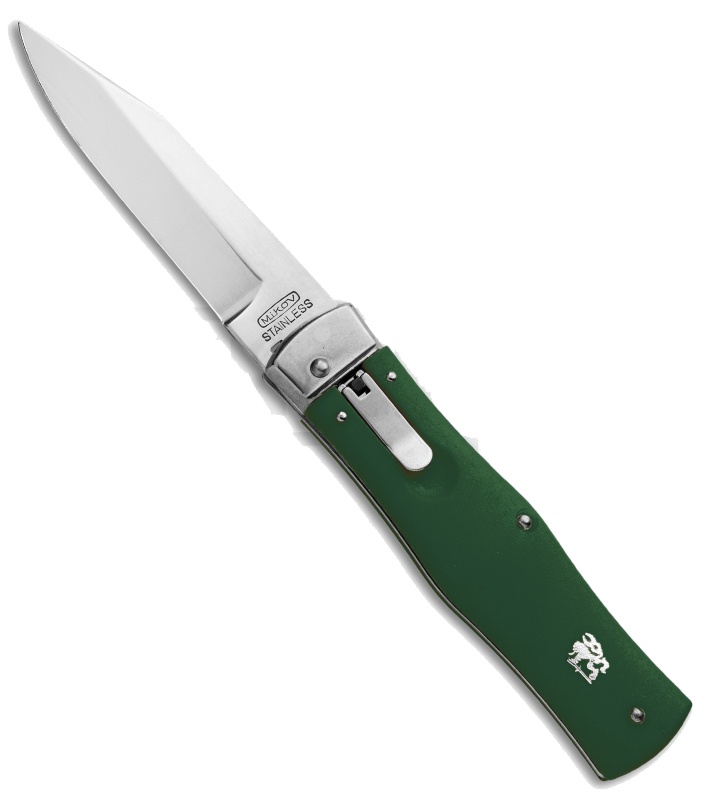 Mikov 241-W/Clip-Green Handle