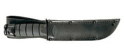 Ka-Bar 1211 - Full-Size Black Ka-Bar- Straight Edge