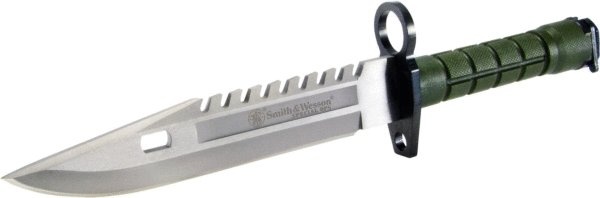 Smith & Wesson Special Ops M-9 Bayonet Clip Point Fixed Blade k