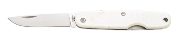 3 1/2 In. White Smooth Bone Slip Joint Executive