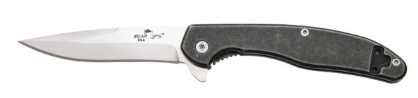 3 3/4 In. Slim Titanium Flipper W/Pocket Clip (S35vn Blade)