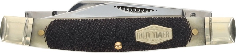 Schrade Old Timer Genuine Bone Middleman Folding Pocket Knife