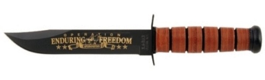 Ka-Bar 9168 - Us Army Operation Enduring Freedom Commemorative