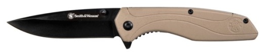 S&W - Sw1103 Fde Nylon Blk 3.5 Inch