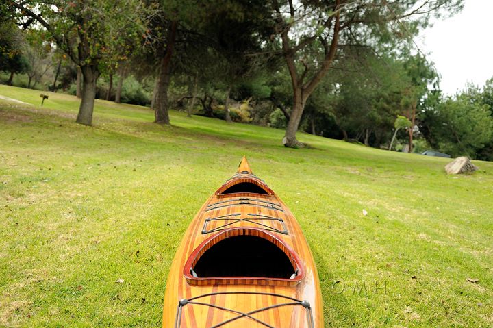 Tandem Wooden Kayak 19 Ft