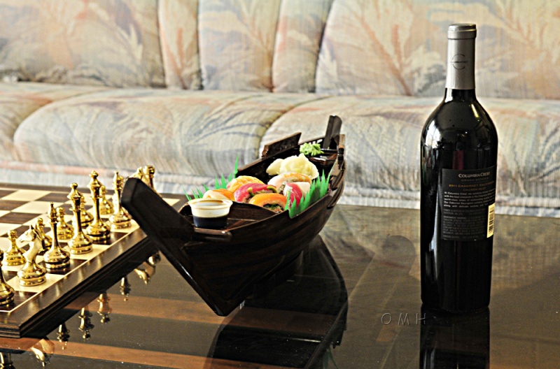Dhow Boat Sushi Tray