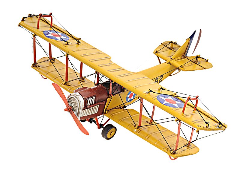 1918 Yellow Curtiss Jn-4 1:24