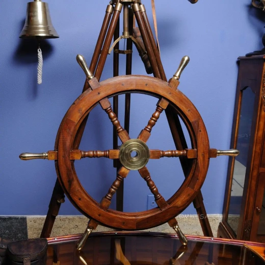 Ship Wheel - 30 Inches of Nautical Elegance