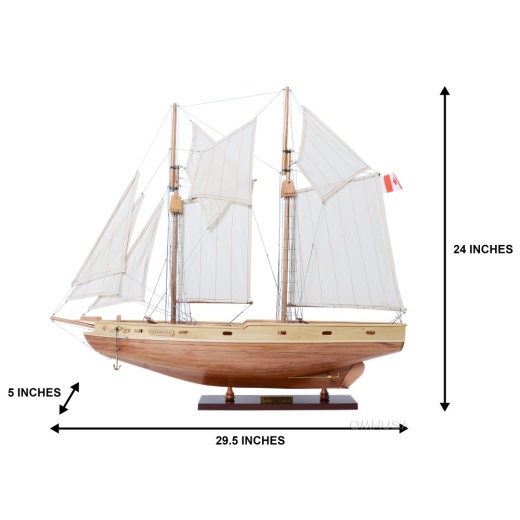 Bluenose II Fully Assembled Model: A Maritime Masterpiece for Home Decor