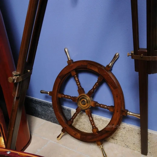 Ship Wheel - 30 Inches of Nautical Elegance
